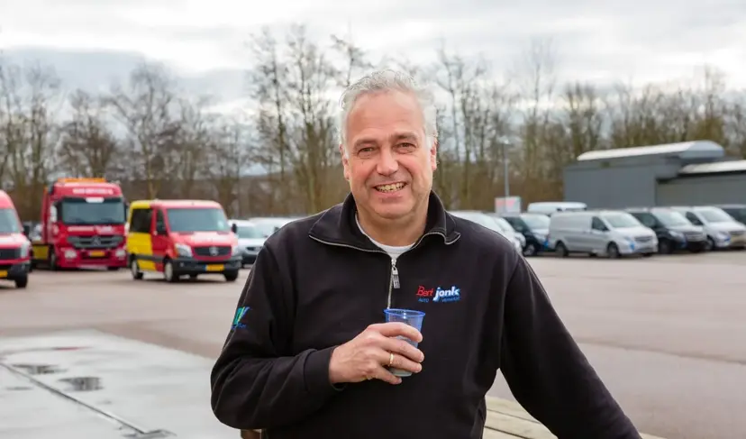 Robert van Bert Jonk Autoverhuur bij het wagenpark