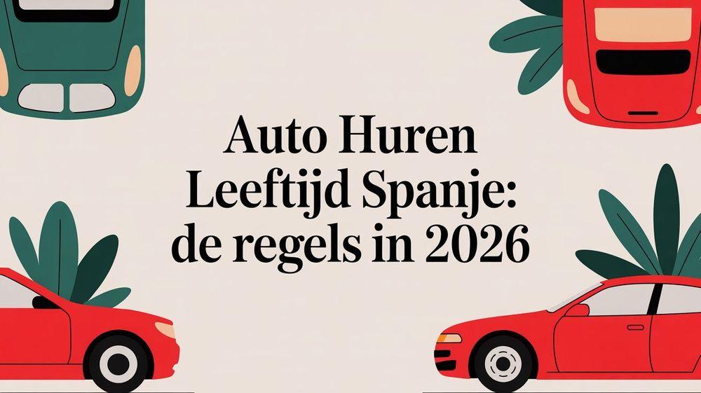 Auto Huren Leeftijd Spanje: De Regels in 2026