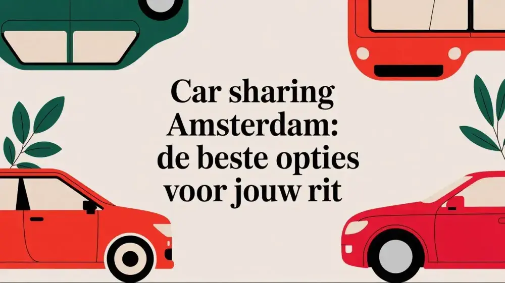 Car Sharing Amsterdam: De Beste Opties Voor Jouw Rit