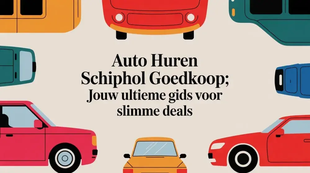 Auto huren Schiphol goedkoop: Jouw ultieme gids voor slimme deals